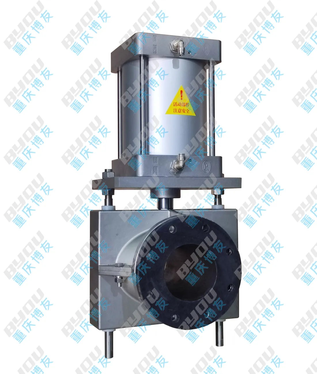 Double-Acting Pinch Valve